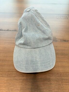 Aritzia Light Blue Denim Baseball Cap